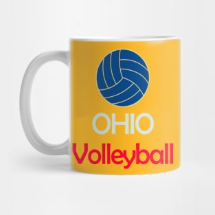 OHIO Volleyball Mug